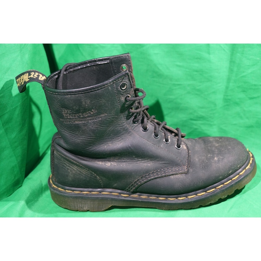 Dr Martens 1460 Dark Brown / Black ? Leather Boots Lug Sole US Mens 10 - Picture 5 of 8